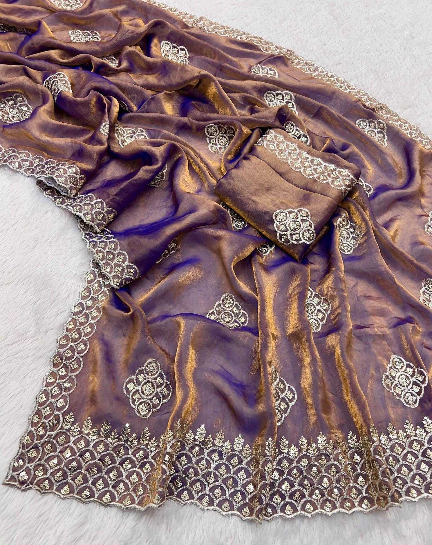 Ynf Space Silk RIN198 YANA Silk Sarees Wholesale Party Wear Silk Sarees Designer Silk Sarees Embroidered Silk Sarees Manufacturer