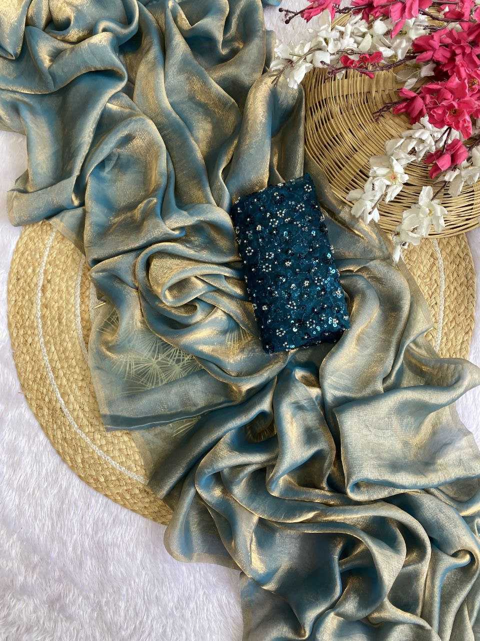 Ynf Space Silk RIN216 Jiya Sarees Silk Sarees Festive Collections Wholesale Designer Sarees Party Wear Sarees Silk Sarees With Blouse Manufacturer