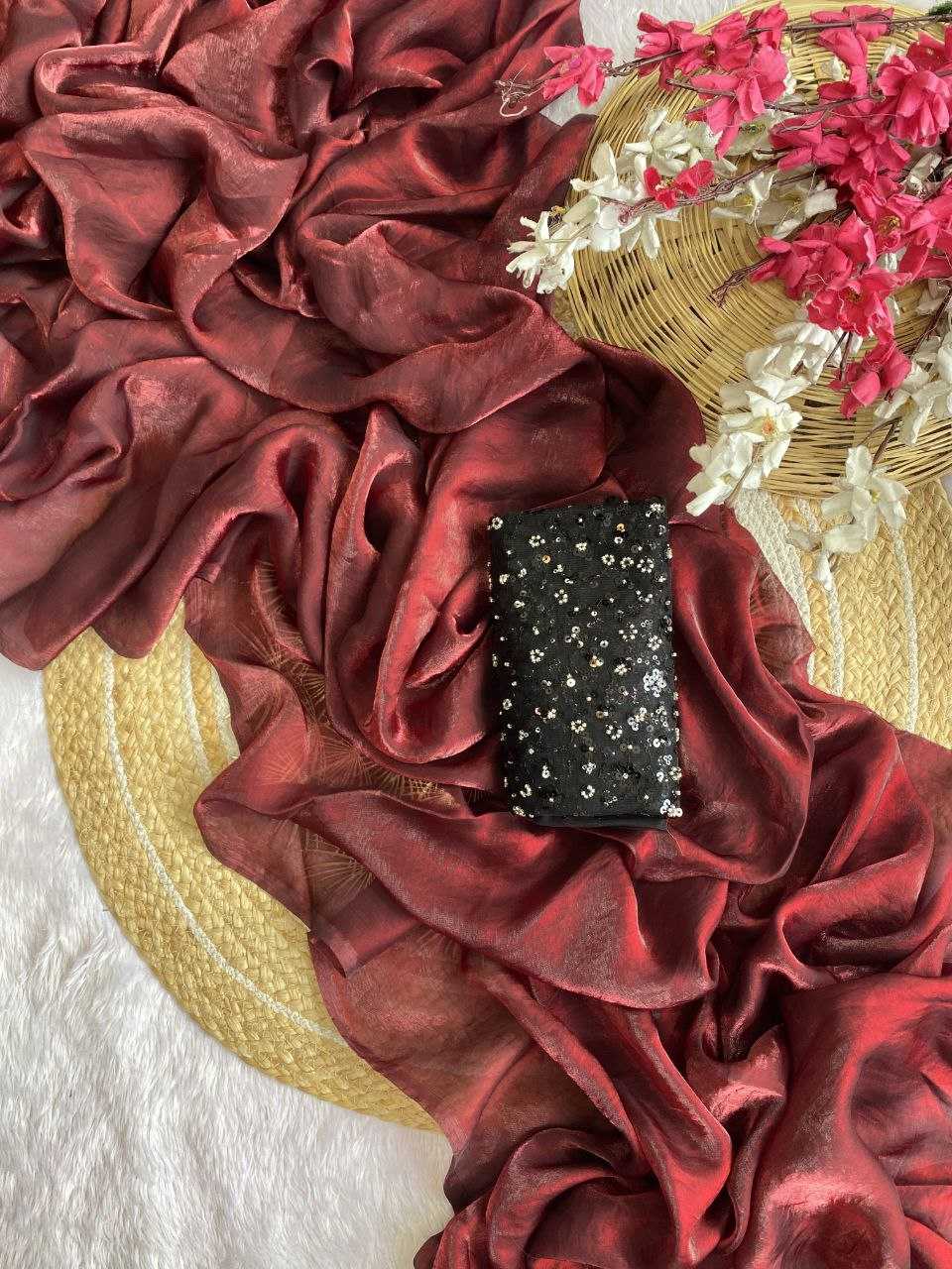 Ynf Space Silk RIN216 Jiya Sarees Silk Sarees Festive Collections Wholesale Designer Sarees Party Wear Sarees Silk Sarees With Blouse Manufacturer