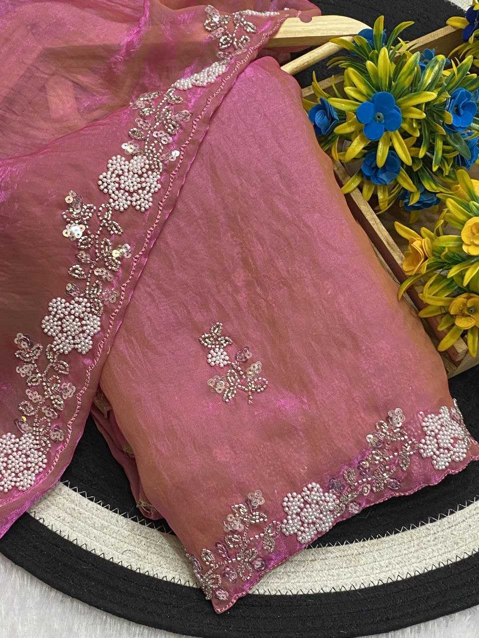 Ynf Space Silk RIN216 MAHI Sarees Wedding Collections Festive Collections Wholesale Sequence Sarees Silk Sarees Sarees With Blouse Manufacturer