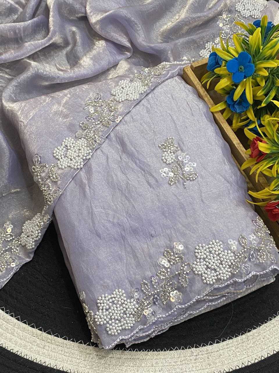 Ynf Space Silk RIN216 MAHI Sarees Wedding Collections Festive Collections Wholesale Sequence Sarees Silk Sarees Sarees With Blouse Manufacturer
