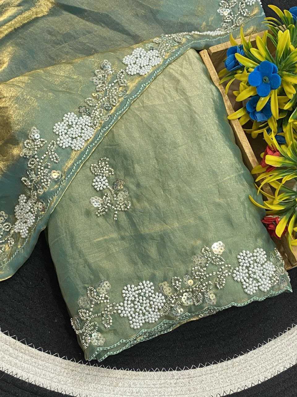 Ynf Space Silk RIN216 MAHI Sarees Wedding Collections Festive Collections Wholesale Sequence Sarees Silk Sarees Sarees With Blouse Manufacturer