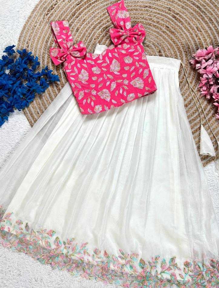 Ynf Tabby Silk RIN235 Stitch Kids Wear Wholesale Kids Lehenga Kids Lehenga Choli Baby Girl Lehenga Manufacturer