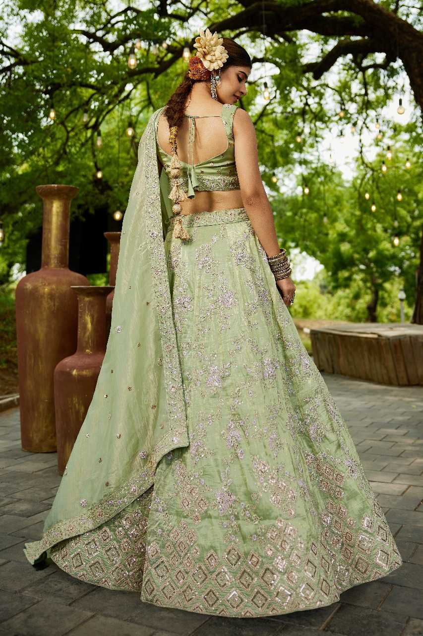 Ynf Tissue RIN197 3023 Lehengas Wholesale Designer Lehenga Fancy Lehenga Bridal Lehenga Manufacturer