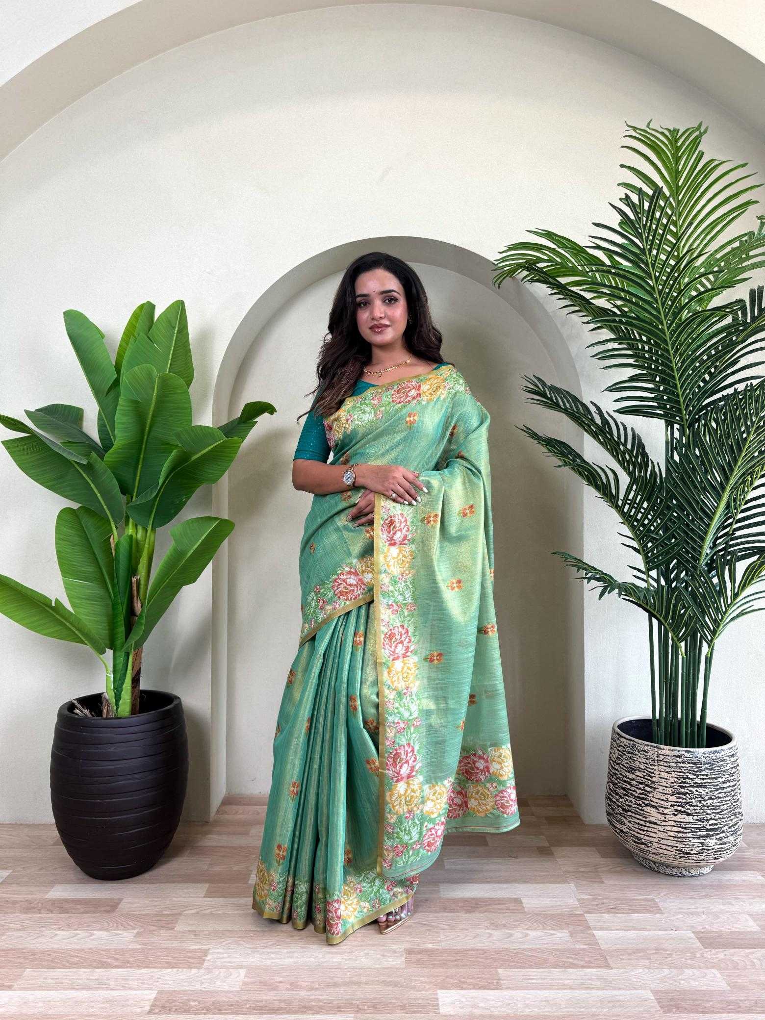 Ynf Tissue Silk KESH249 BHAKTI Silk Sarees Wholesale Designer Silk Sarees Zari Border Silk Sarees Silk Sarees For Weddings Manufacturer