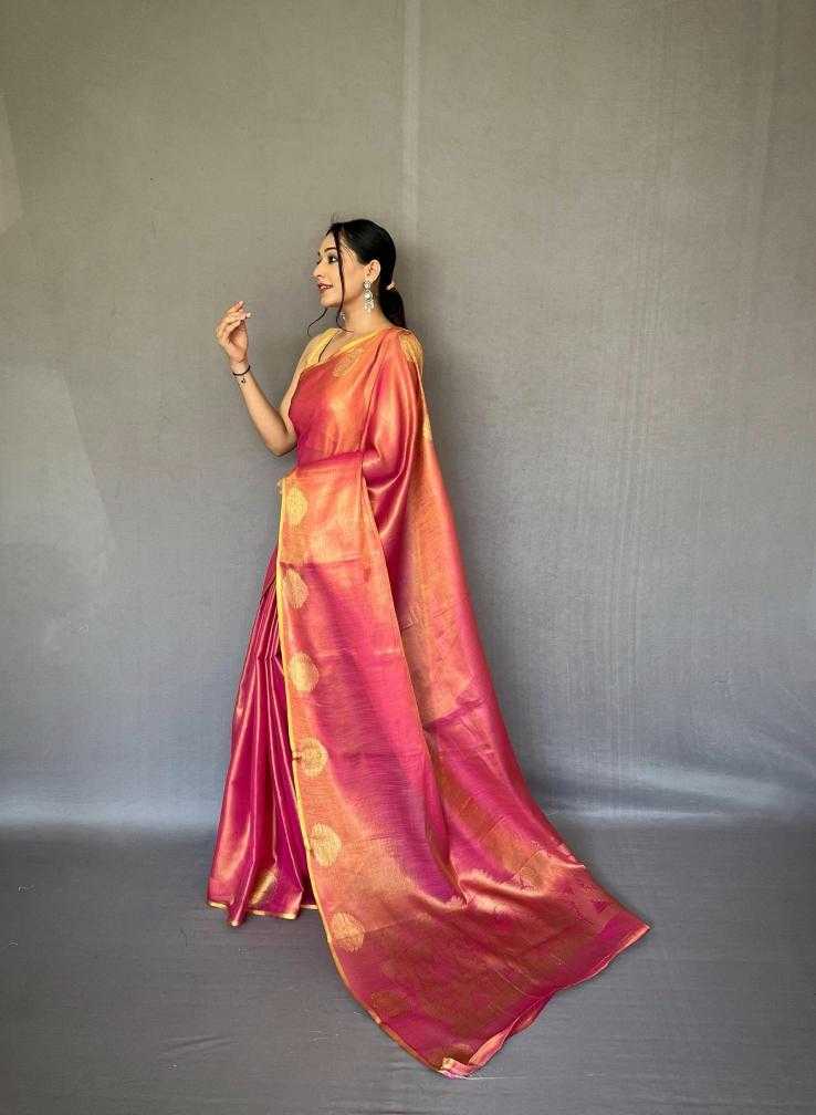 Ynf Tissue Silk KESH249 GULABO Silk Sarees Wholesale Designer Silk Sarees Zari Border Silk Sarees Silk Sarees For Weddings Manufacturer