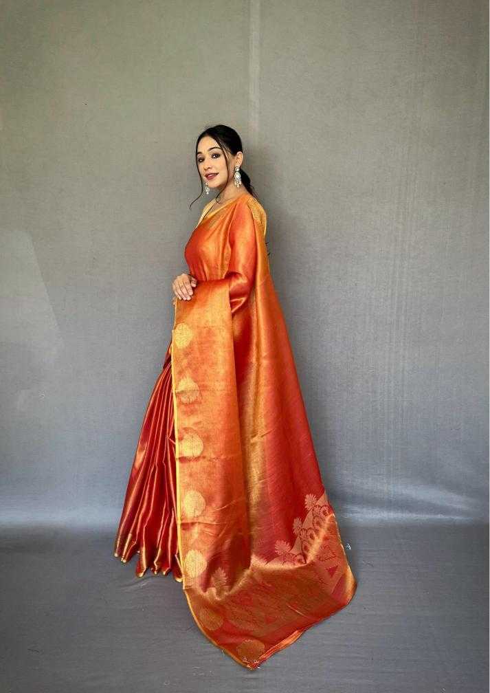 Ynf Tissue Silk KESH249 GULABO Silk Sarees Wholesale Designer Silk Sarees Zari Border Silk Sarees Silk Sarees For Weddings Manufacturer