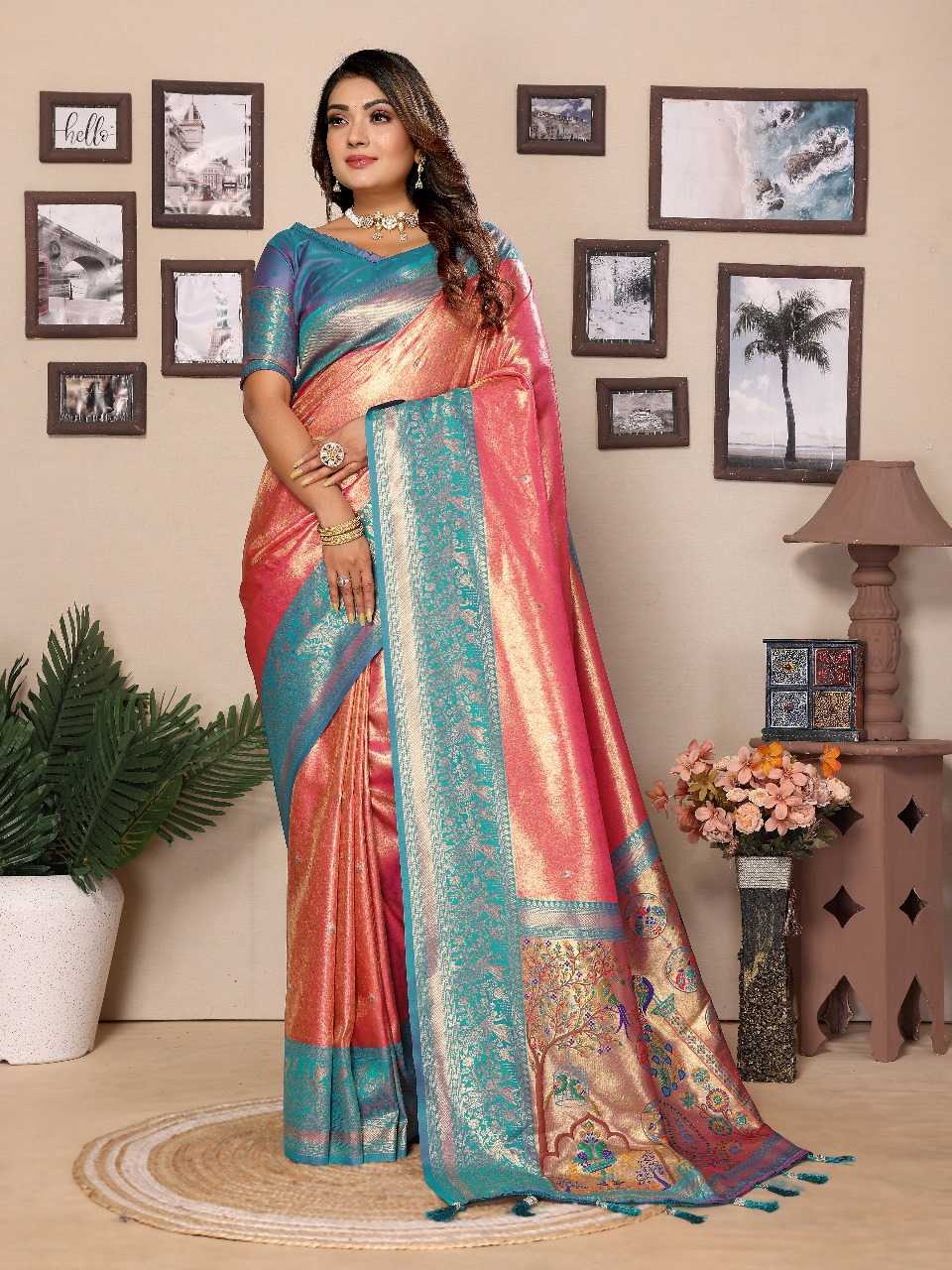 Ynf Tissue Silk RIN144 Vantara Silk Sarees Wholesale Banarasi Silk Sarees Designer Silk Sarees Silk Sarees For Weddings Manufacturer