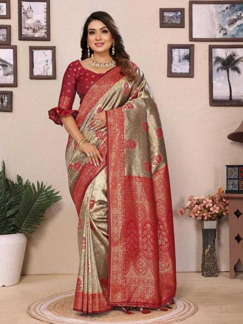 Ynf Tissue Silk RIN183 MAHEK Silk Sarees Wedding Collections Wholesale Handloom Sarees Designer Silk Sarees Zari Border Silk Sarees Manufacturer