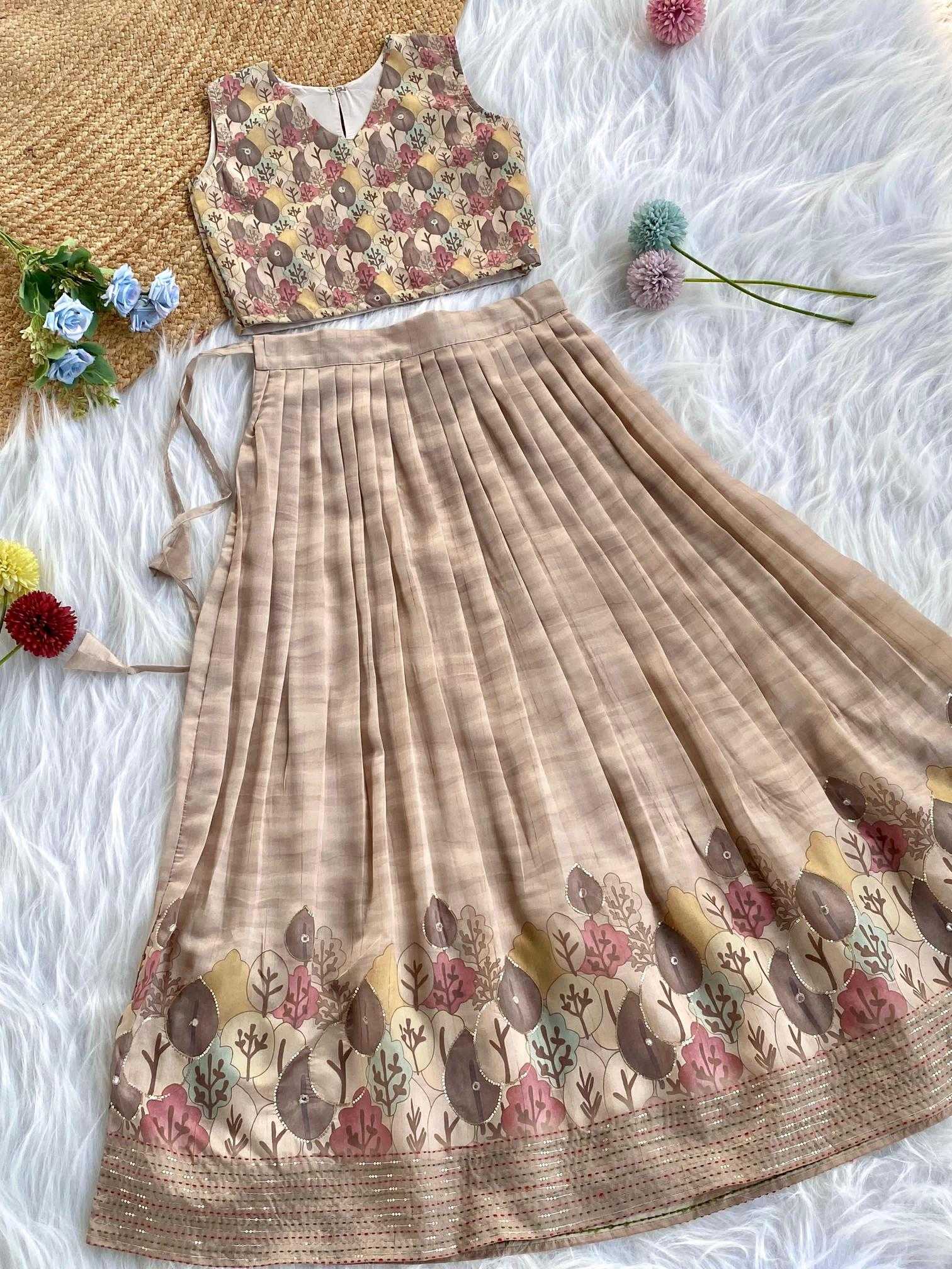 Ynf Tussar Silk KESH249 2066-67 Kids Wear Wholesale Kids Lehenga Kids Lehenga Choli Baby Girl Lehenga Manufacturer