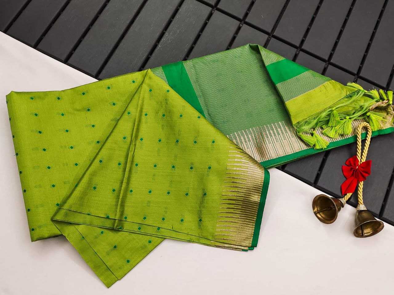 Ynf Tussar Silk KESH505 ELISHA TEMPLE Sarees Wedding Collections Festive Collections Wholesale Traditional Sarees Tussar Sarees Sarees With Blouse Manufacturer