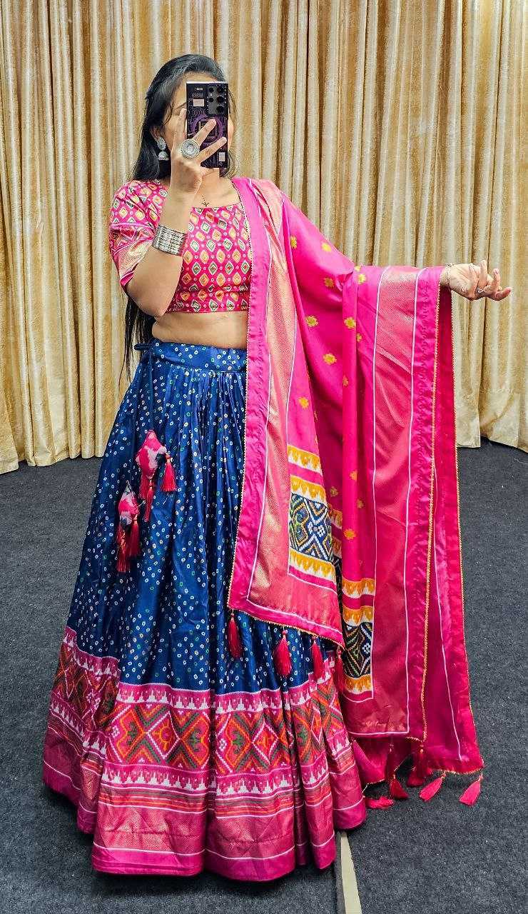 Ynf Tussar Silk KESH511 Janvi Lehengas Wholesale Traditional Lehenga Silk Lehenga Printed Lehenga Manufacturer