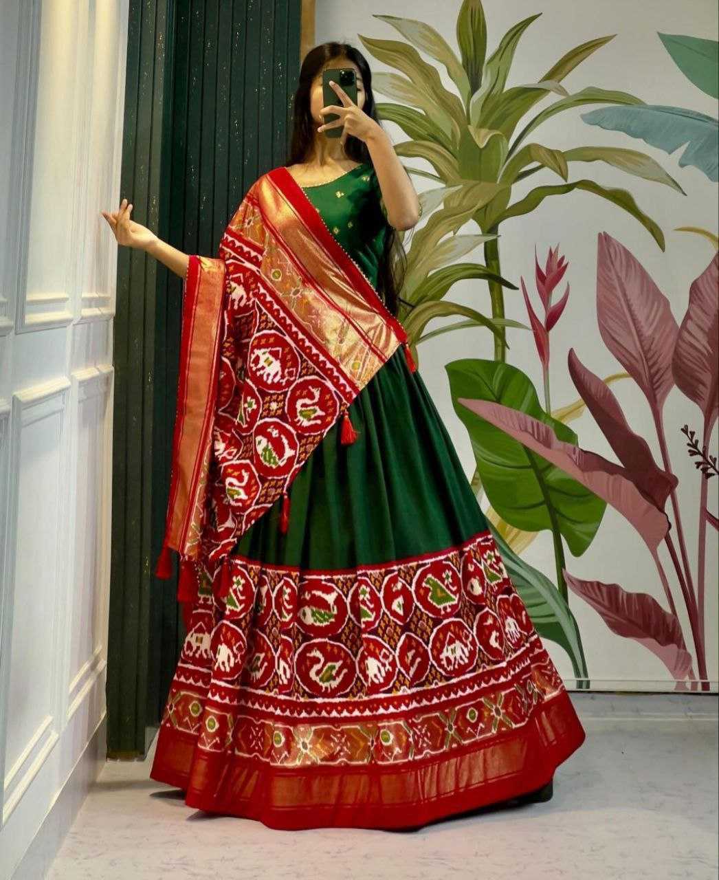 Ynf Tussar Silk KESH511 Mayuri lehenga Festive Collections Wholesale Navratri Chaniya Choli Manufacturer