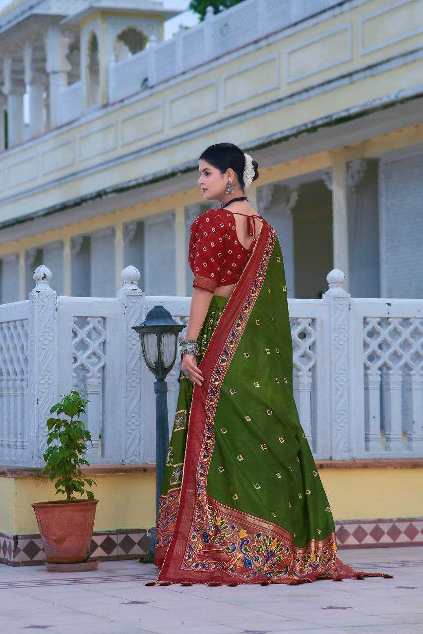 Ynf Tussar Silk KESH511 Mor Festive Collections Wholesale Navratri Chaniya Choli Manufacturer