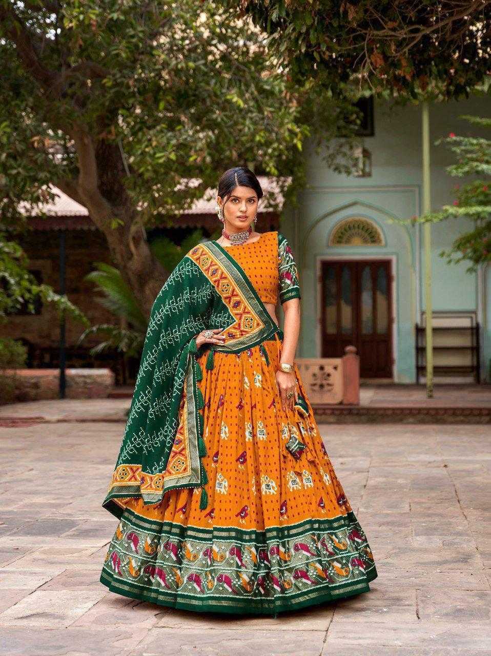 Ynf Tussar Silk KESH511 Panchi Lehengas Wholesale Designer Lehenga Traditional Lehenga Printed Lehenga Manufacturer