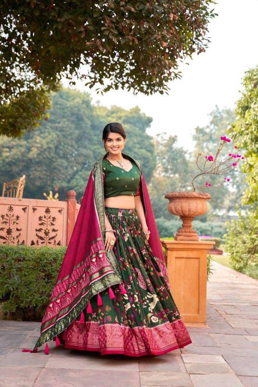 Ynf Tussar Silk KESH511 Rabbit Lehengas Wholesale Designer Lehenga Traditional Lehenga Printed Lehenga Manufacturer