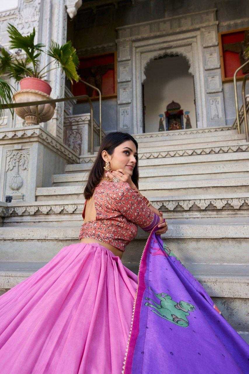 Ynf Tussar Silk KESH511 square box Lehengas Wholesale Designer Lehenga Traditional Lehenga Printed Lehenga Manufacturer