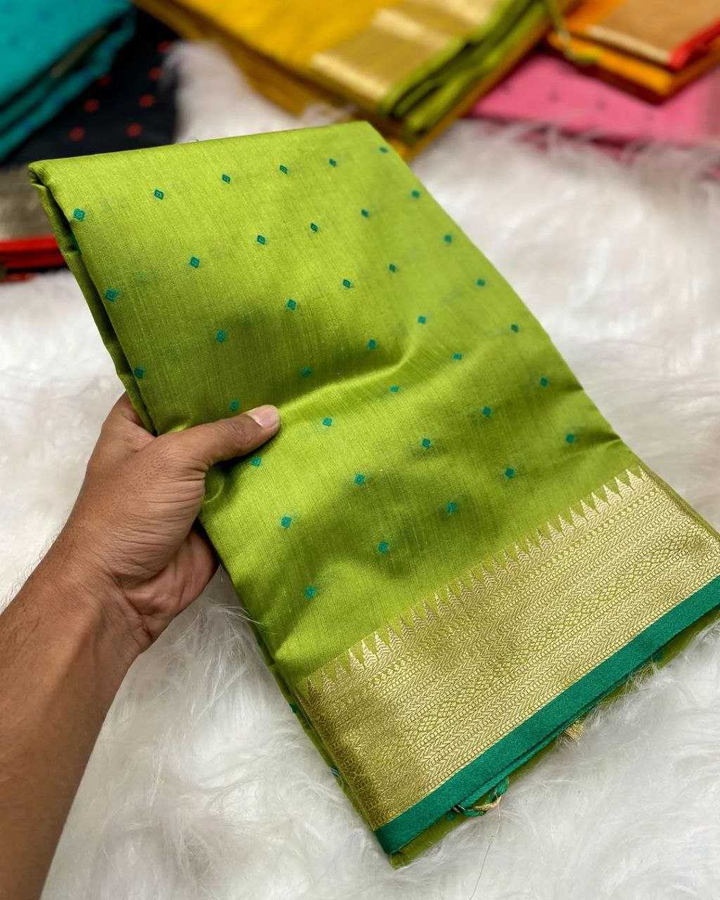 Ynf Tussar Silk KESH532 ELISHA TEMPLE 2 Sarees Wholesale Designer Sarees Party Wear Sarees Fancy Sarees Manufacturer