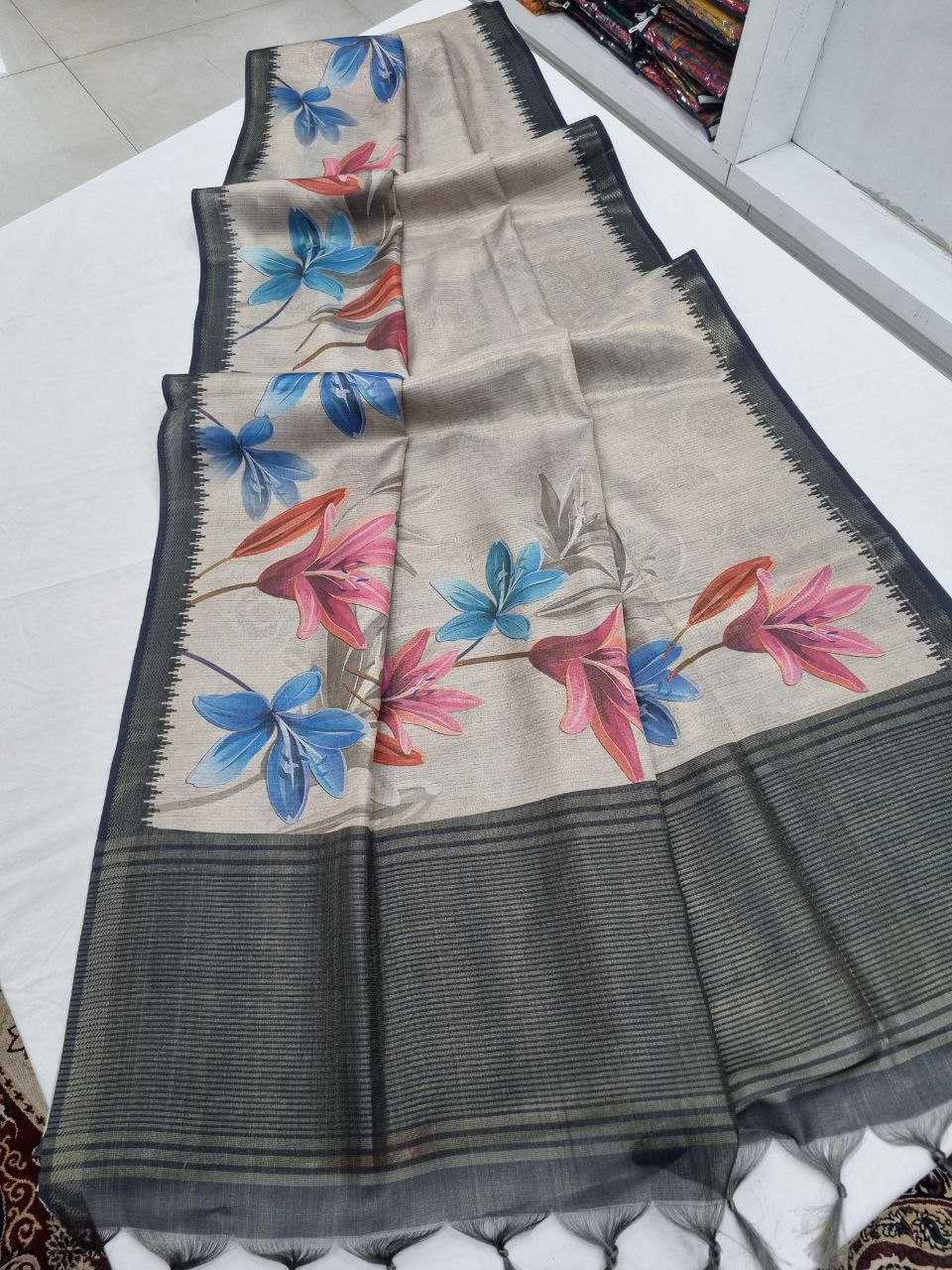 Ynf Tussar Silk KESH532 Maheshwari Sarees Wholesale Designer Sarees Party Wear Sarees Fancy Sarees Manufacturer