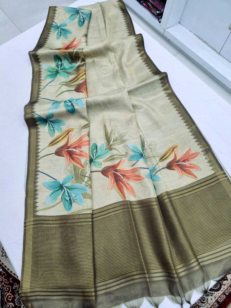 Ynf Tussar Silk KESH532 Maheshwari Sarees Wholesale Designer Sarees Party Wear Sarees Fancy Sarees Manufacturer