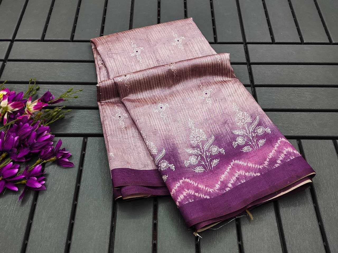 Ynf Tussar Silk KESH532 YOGITA 114 Sarees Wedding Collections Festive Collections Wholesale Floral Sarees Traditional Sarees Tussar Sarees Manufacturer