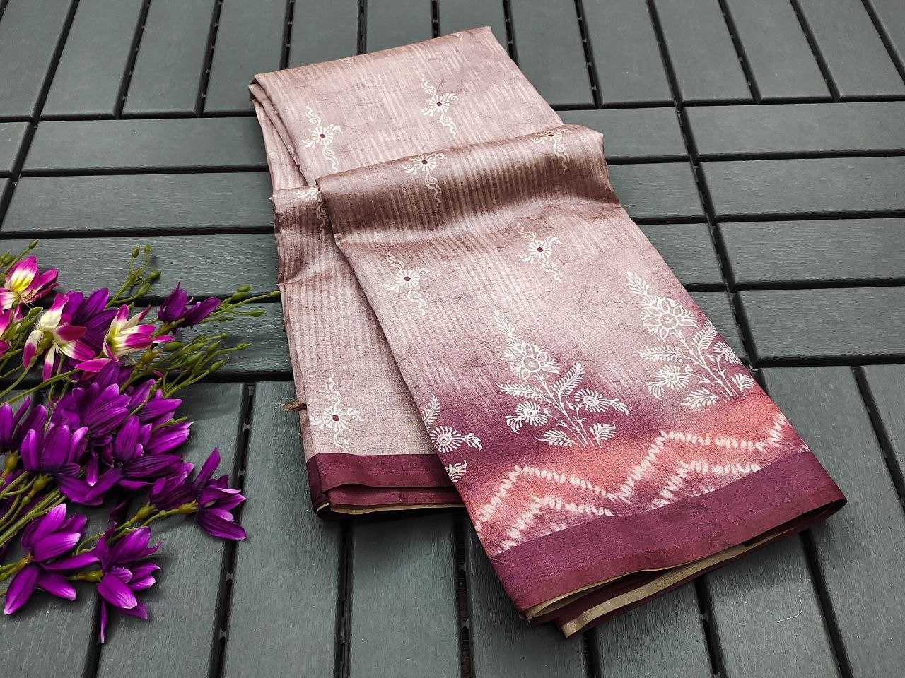 Ynf Tussar Silk KESH532 YOGITA 114 Sarees Wedding Collections Festive Collections Wholesale Floral Sarees Traditional Sarees Tussar Sarees Manufacturer