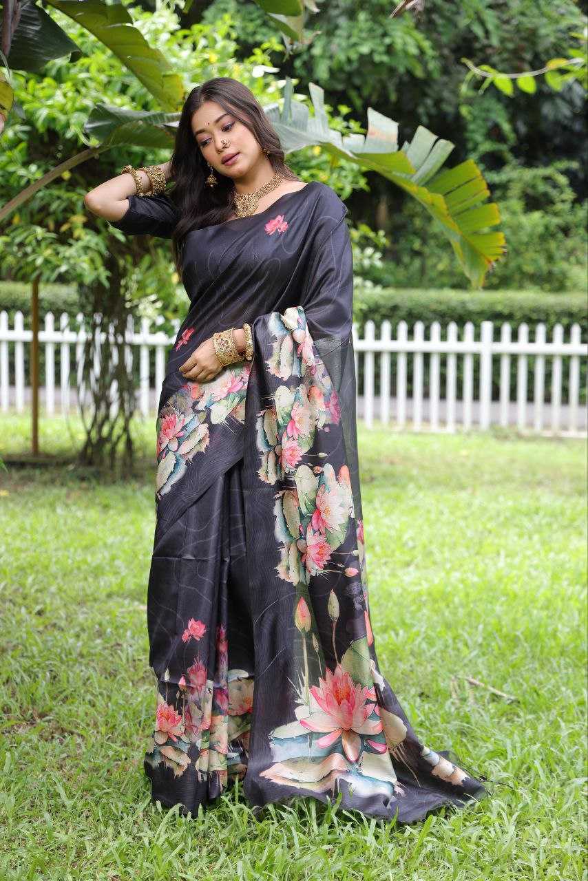 Ynf Tussar Silk KESH532 YOGITA LOTUS 3 Silk Sarees Wholesale Tussar Silk Sarees Manufacturer
