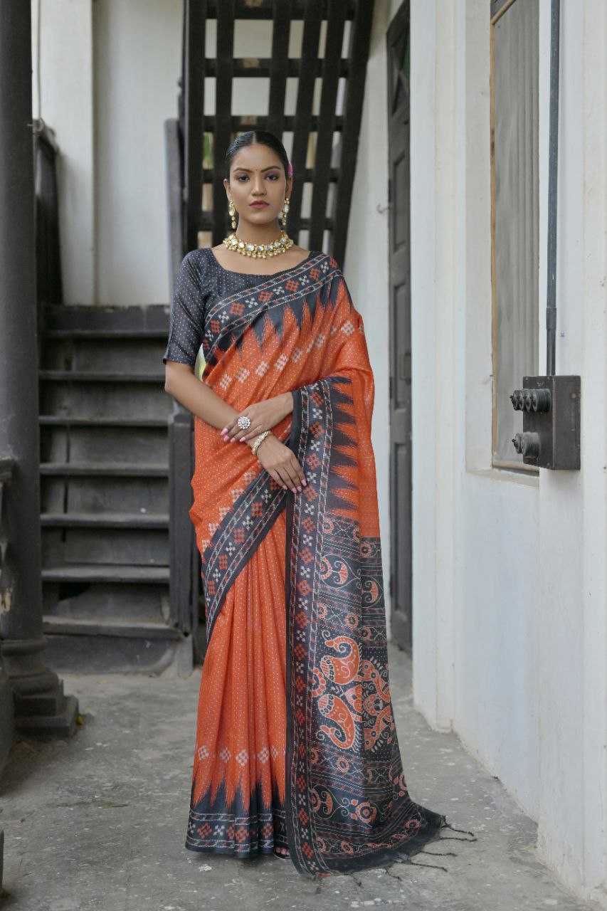 Ynf Tussar Silk KESH532 YOGITA TEMPLE 5 Silk Sarees Wholesale Traditional Silk Sarees Ikkat Silk Sarees Manufacturer