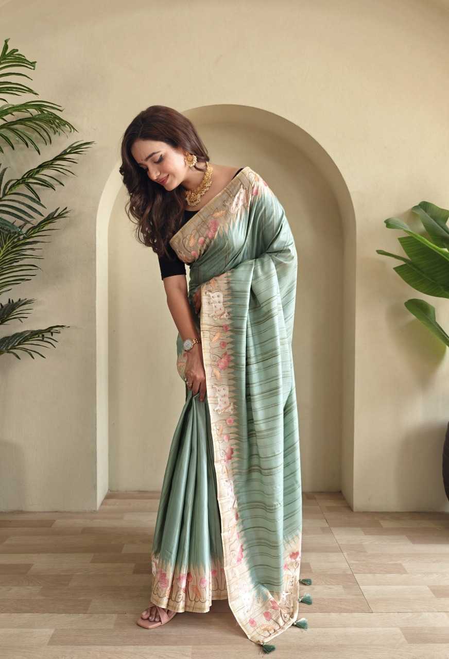Ynf Tussar Silk RIN197 3014 Sarees Wholesale Designer Sarees Fancy Sarees Bridal Sarees Manufacturer