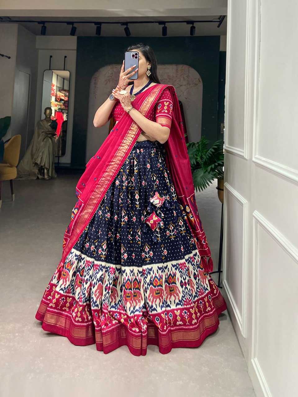 Ynf Tussar Silk RIN207 1455 Lehengas Wholesale Designer Lehenga Fancy Lehenga Traditional Lehenga Manufacturer