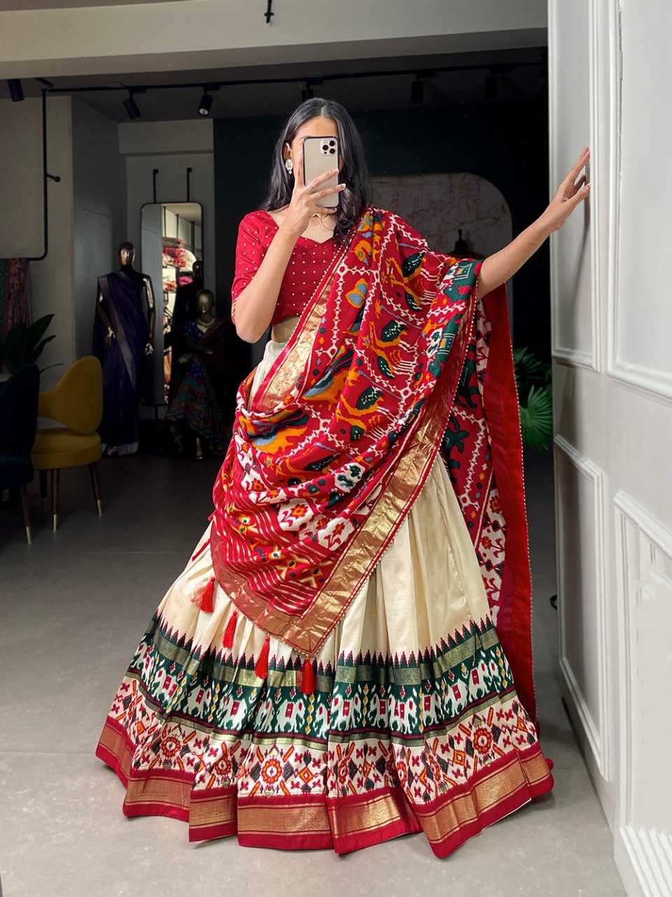 Ynf Tussar Silk RIN207 1482 Lehengas Wholesale Designer Lehenga Fancy Lehenga Traditional Lehenga Manufacturer