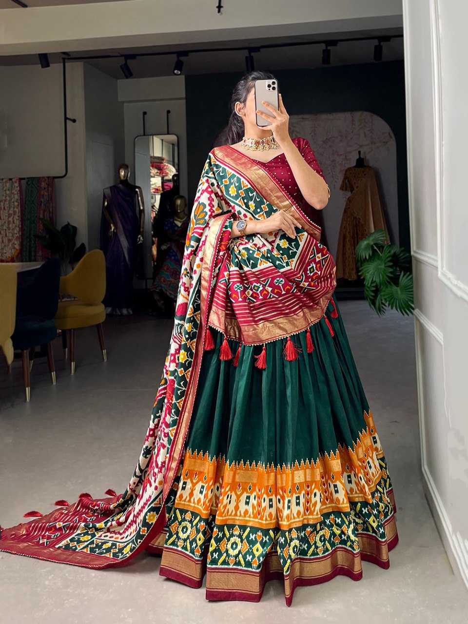 Ynf Tussar Silk RIN207 1482 Lehengas Wholesale Designer Lehenga Fancy Lehenga Traditional Lehenga Manufacturer