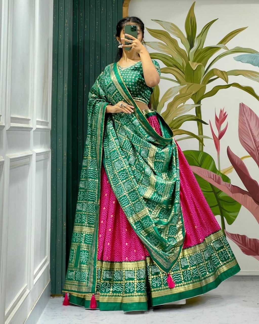 Ynf Tussar Silk RIN207 1521 Lehengas Wedding Collections Festive Collections Wholesale Silk Lehenga Printed Lehenga Designer Lehenga Choli Manufacturer