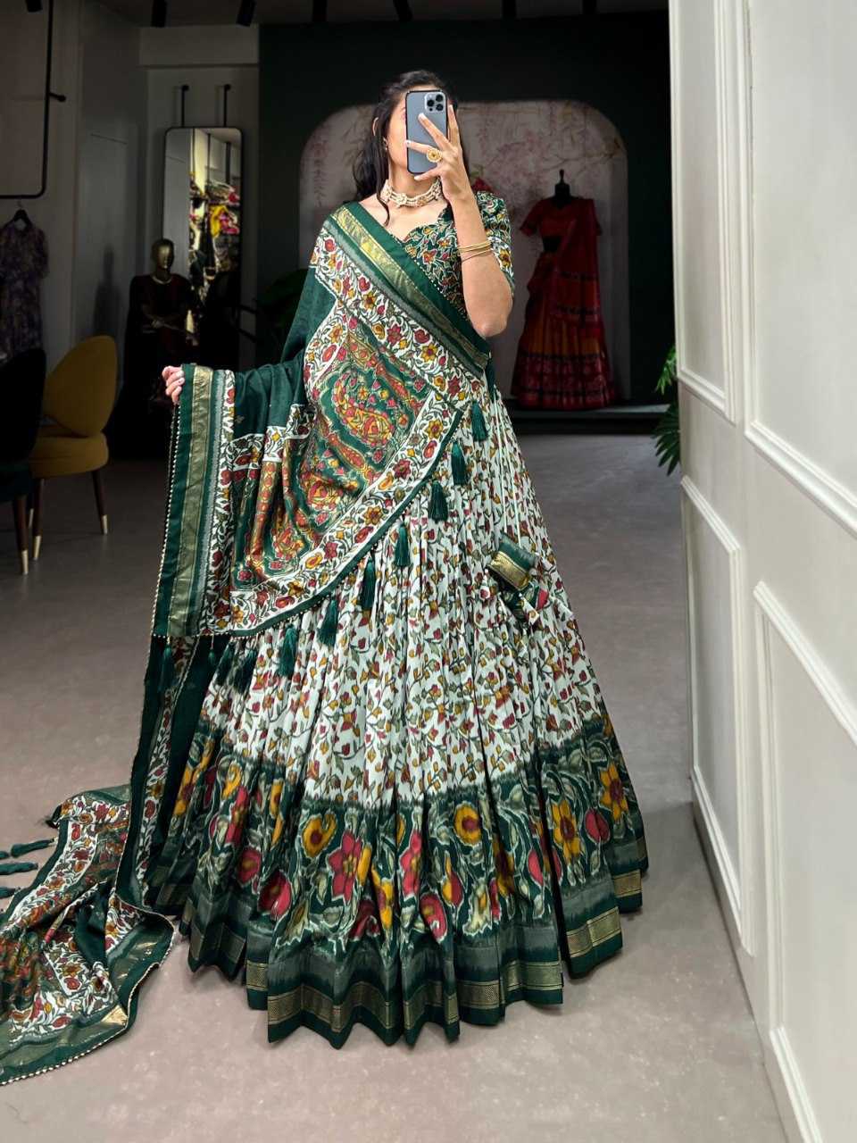 Ynf Tussar Silk RIN207 1523 Lehengas Wholesale Designer Lehenga Fancy Lehenga Traditional Lehenga Manufacturer