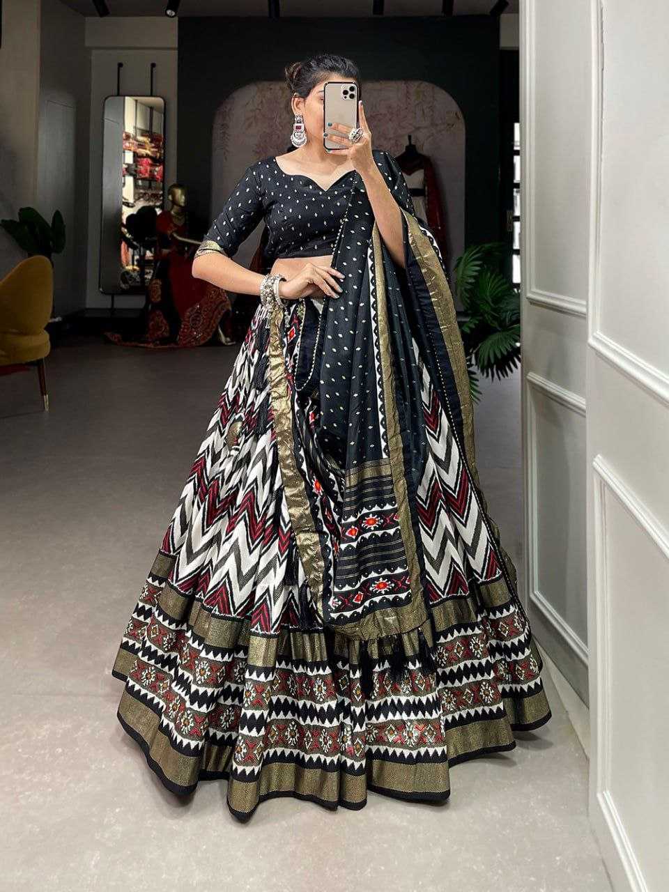 Ynf Tussar Silk RIN207 1525 Lehengas Wholesale Designer Lehenga Fancy Lehenga Traditional Lehenga Manufacturer