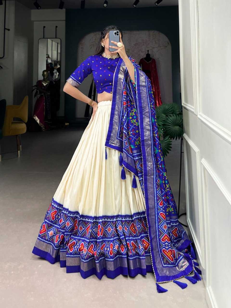Ynf Tussar Silk RIN207 1540 Lehengas Wedding Collections Festive Collections Wholesale Silk Lehenga Designer Lehenga Choli Lehenga With Blouse Manufacturer