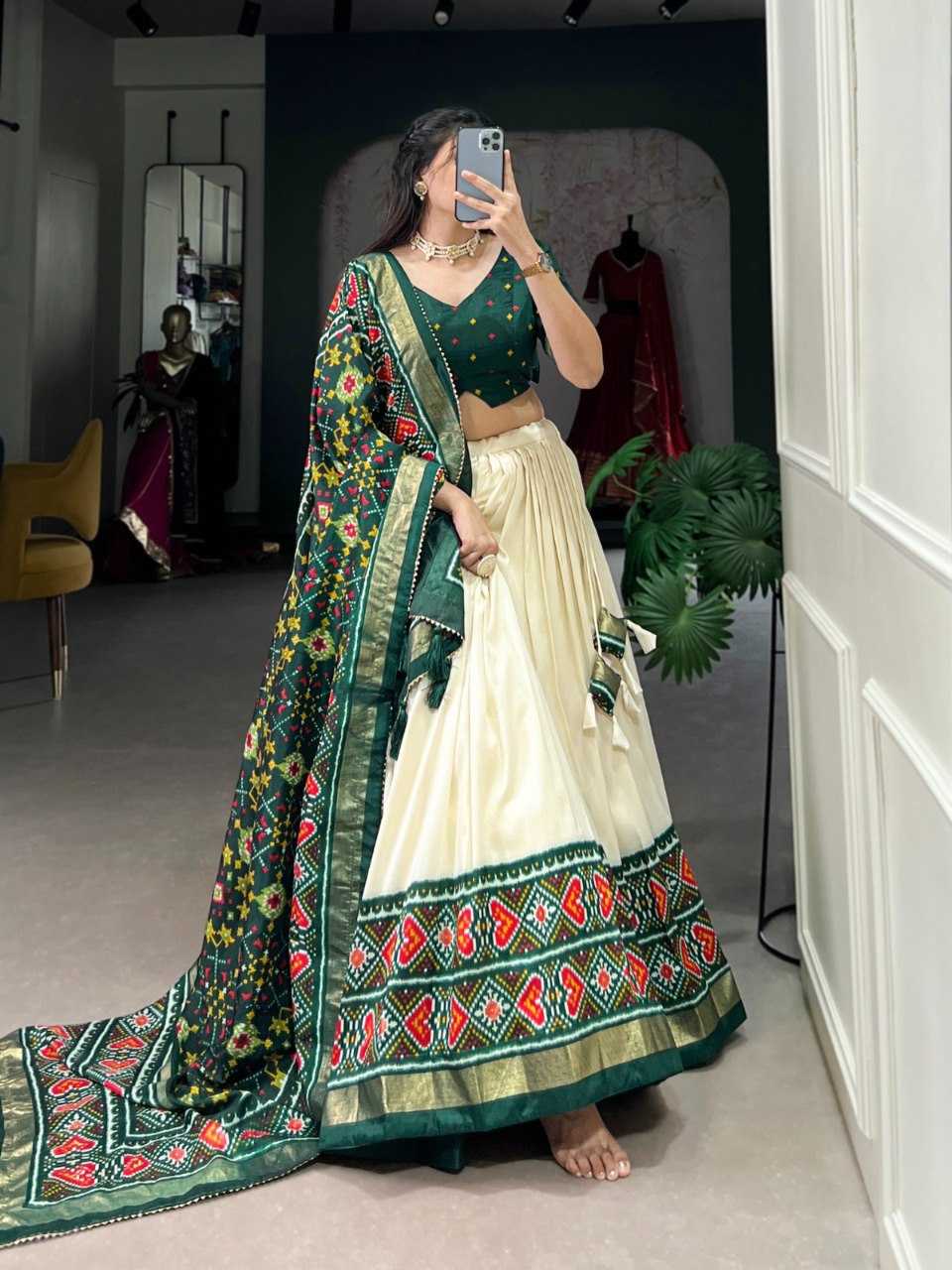 Ynf Tussar Silk RIN207 1540 Lehengas Wedding Collections Festive Collections Wholesale Silk Lehenga Designer Lehenga Choli Lehenga With Blouse Manufacturer