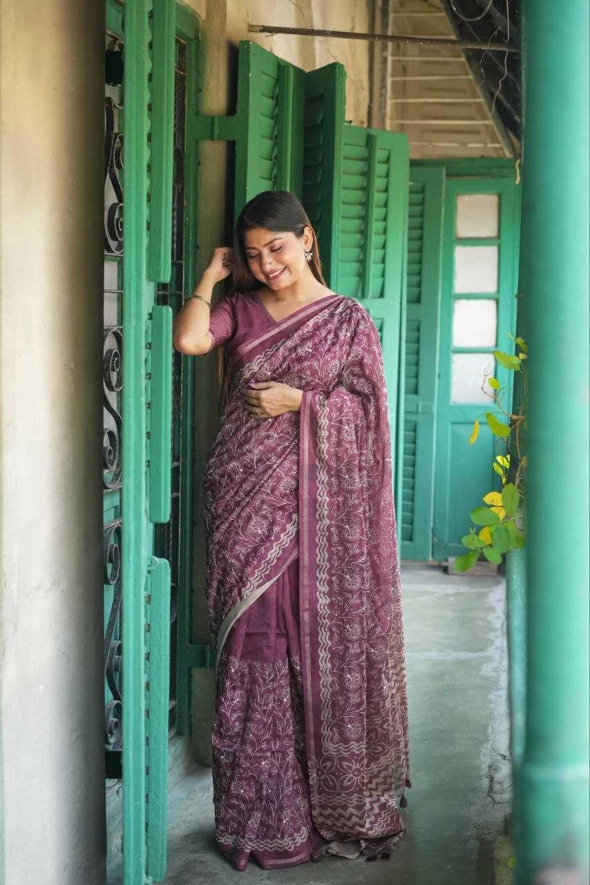 Ynf Tussar Silk RIN207 SANVI BATIK Silk Sarees Wholesale Tussar Silk Sarees Manufacturer