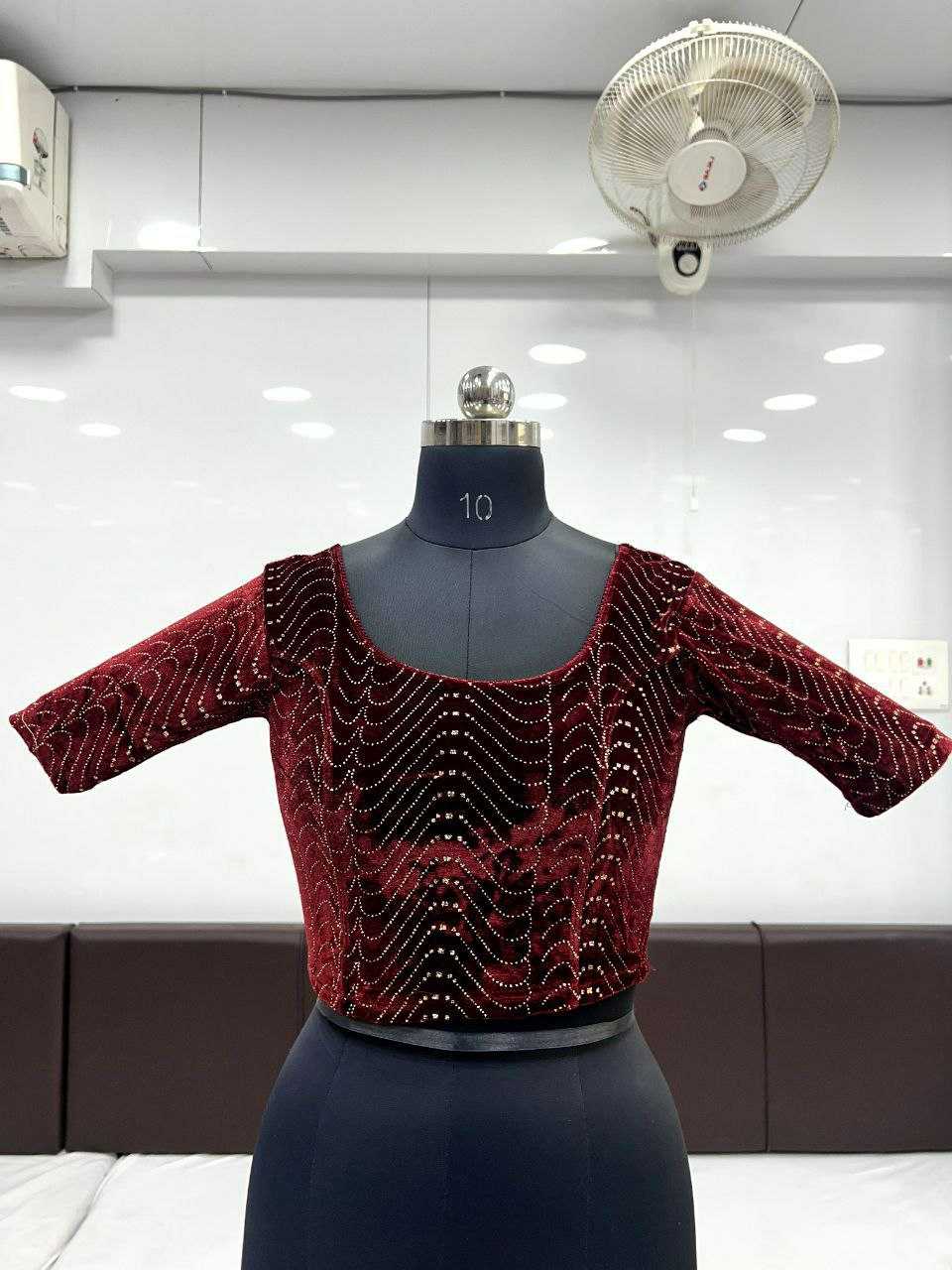 Ynf Velvet KESH535 ASTHA Readymade Blouses Wholesale Blouse Designer Blouse Velvet Blouse Manufacturer