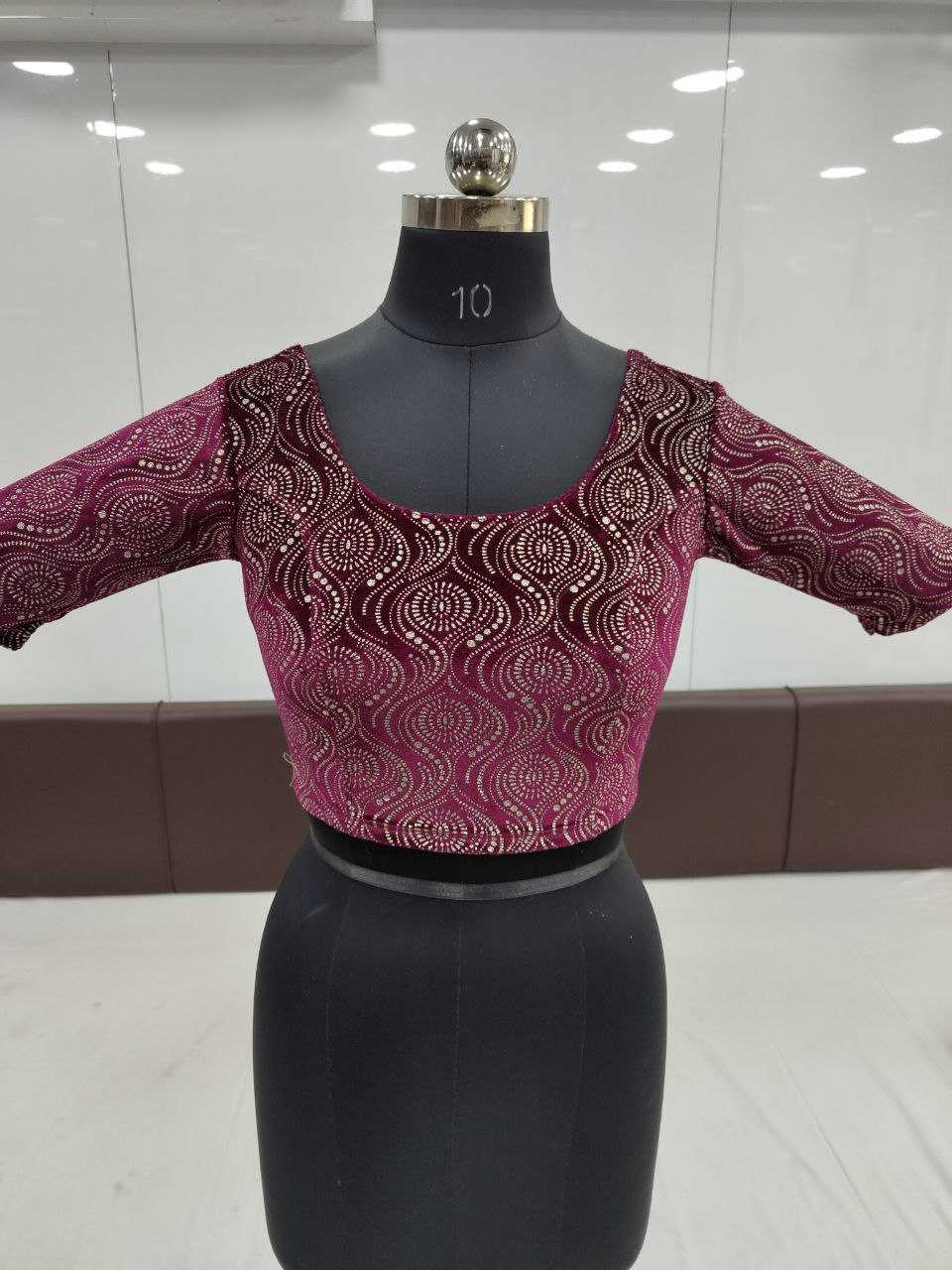 Ynf Velvet KESH535 GEETANJALI Readymade Blouses Wholesale Blouse Party Wear Blouse Velvet Blouse Manufacturer