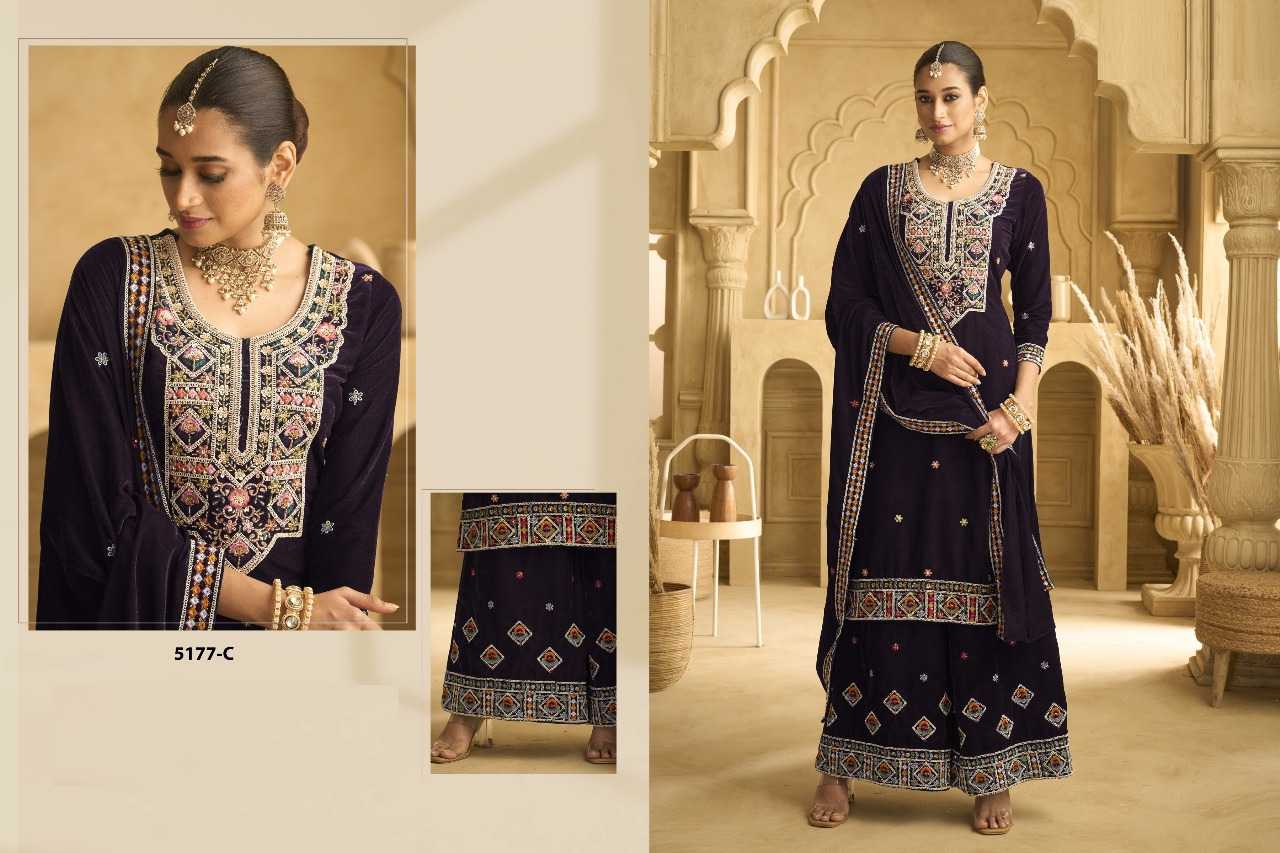 Ynf Velvet RIN197 4936 Suits & Dresses Wholesale Party wear suits Bridal Suits Designer Suits Manufacturer