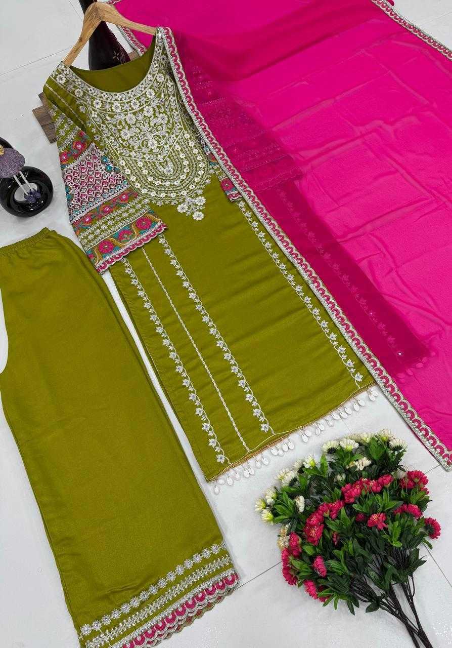 Ynf Vichitra Silk KESH512 1672 Suits & Dresses Wholesale Ladies Suits Palazzo Suit Embroidered Suits Manufacturer