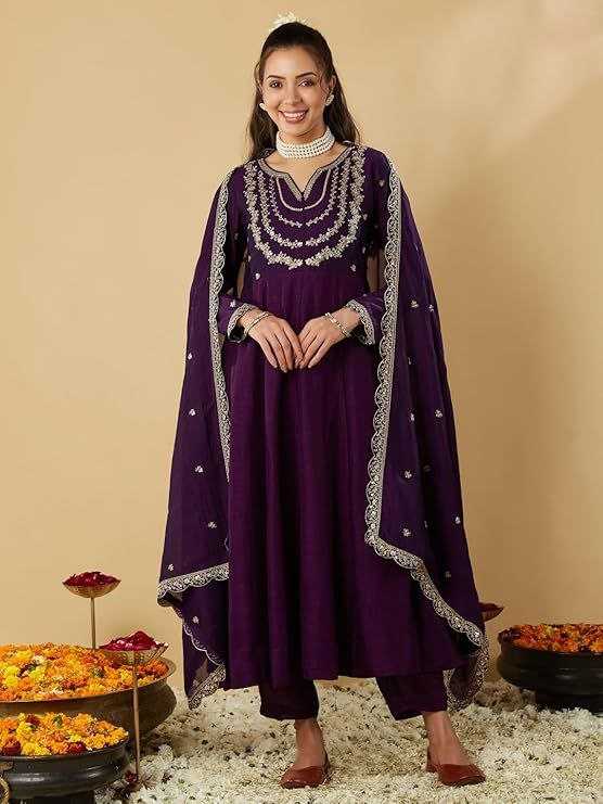 Ynf Vichitra Silk KESH529 MUSKAN Suits & Dresses Wholesale Ladies Suits Embroidery Suits Anarkali Suits Party wear suits Manufacturer