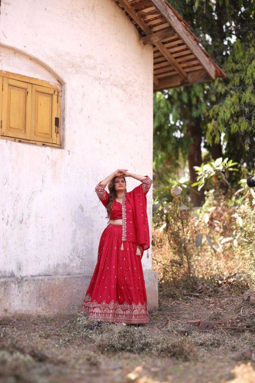 Ynf Vichitra Silk RIN133 008 Lehengas Wholesale Designer Lehenga Fancy Lehenga Lehenga With Cancan Manufacturer
