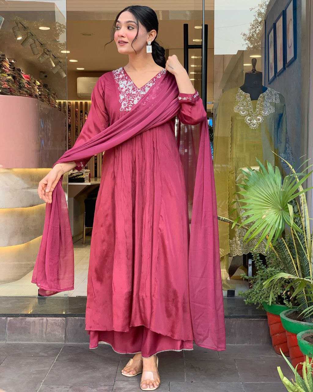 Ynf Viscose KESH529 AYUSHI Suits & Dresses Wholesale Ladies Suits Embroidery Suits Anarkali Suits Manufacturer