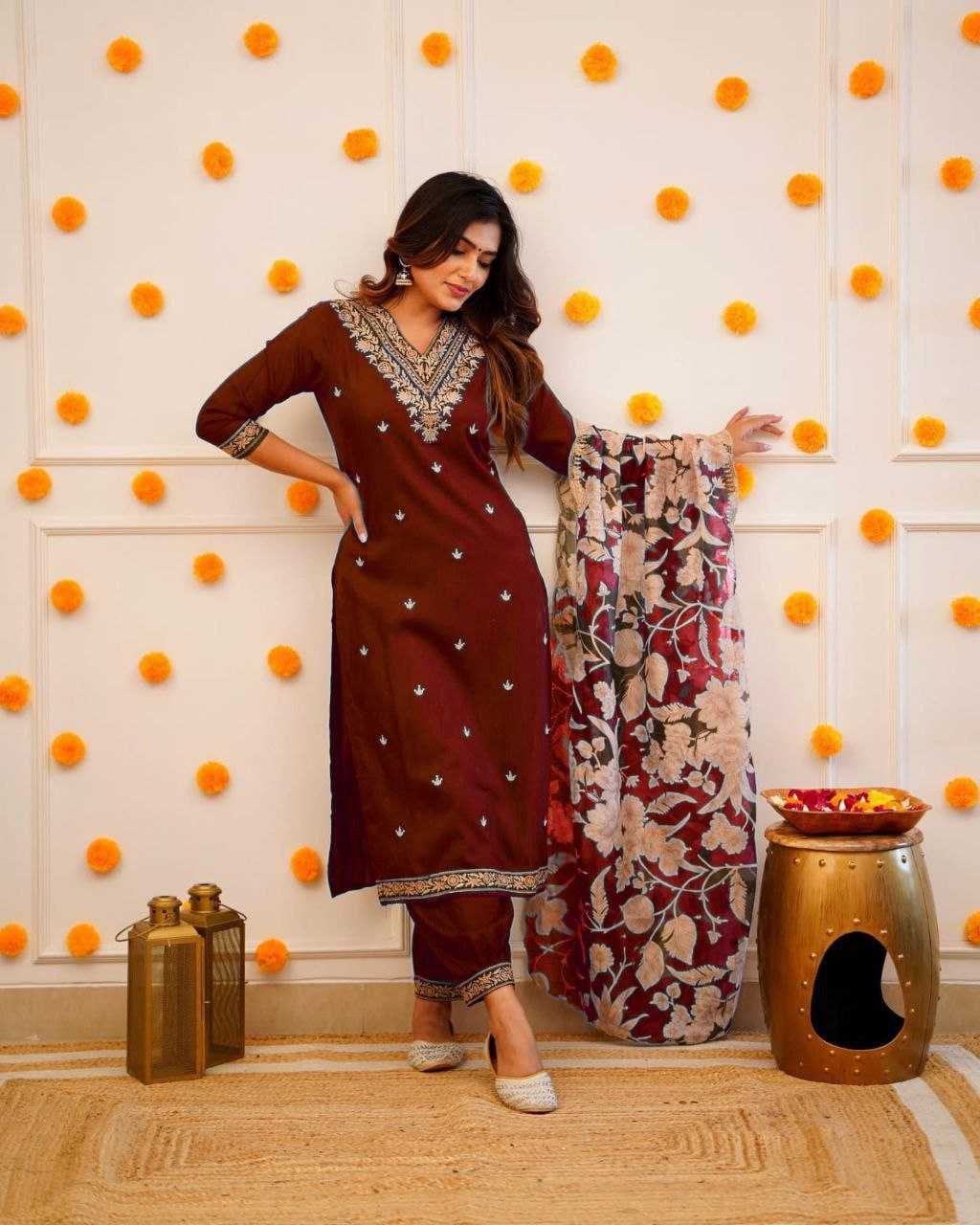 Ynf Viscose Rayon RIN193 TRENDY Suits & Dresses Wedding Collections Festive Collections Wholesale Ladies Suits Embroidery Suits Party wear suits Manufacturer