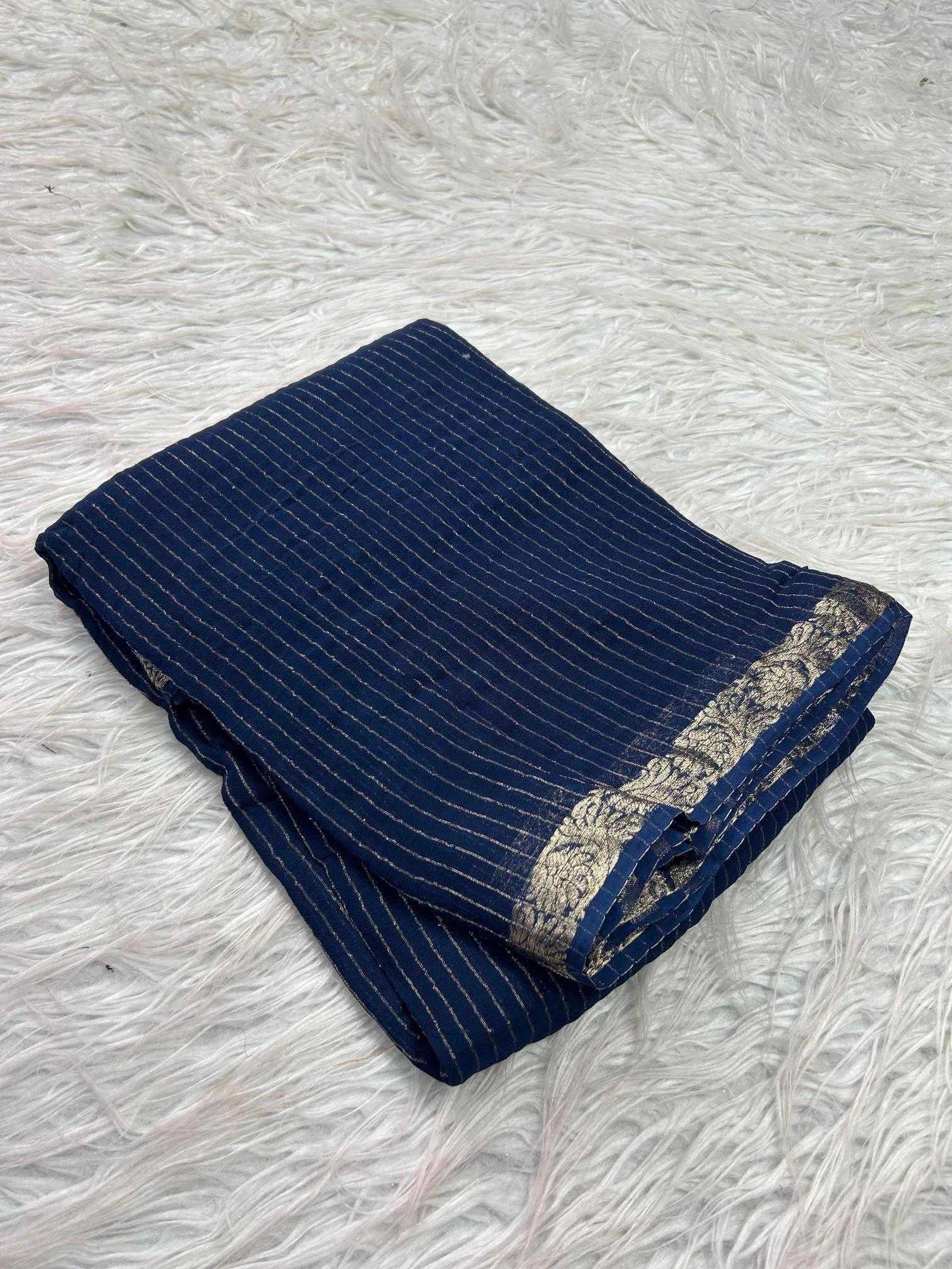 Ynf Viscose RIN178 EKAM Sarees Wholesale Designer Sarees Georgette Sarees Viscose Saree Manufacturer