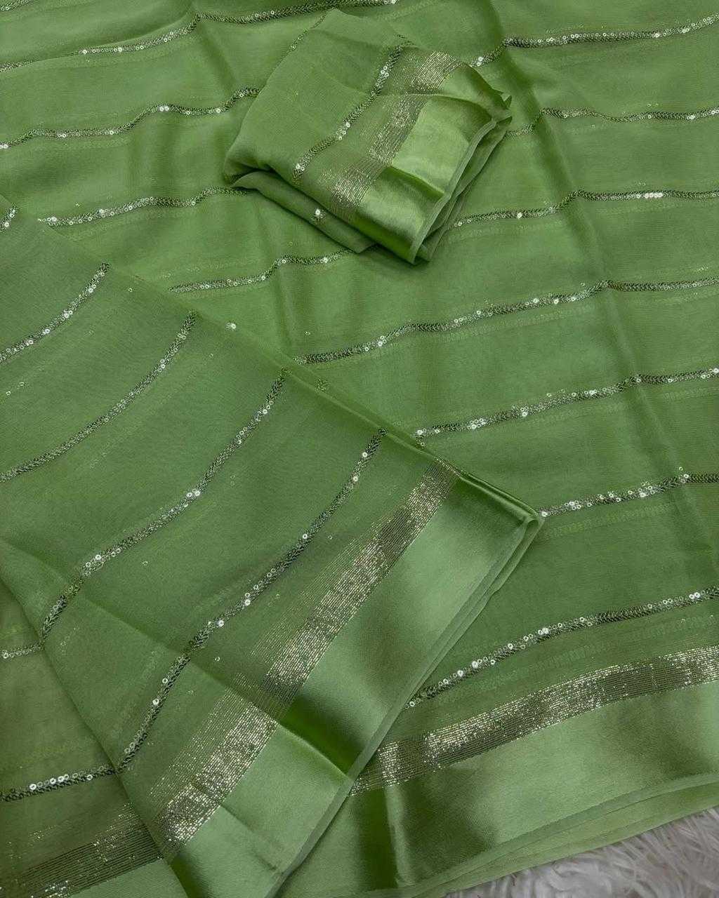 Ynf Viscose RIN178 TARANA Sarees Wholesale Georgette Sarees Sequence Sarees Viscose Saree Manufacturer