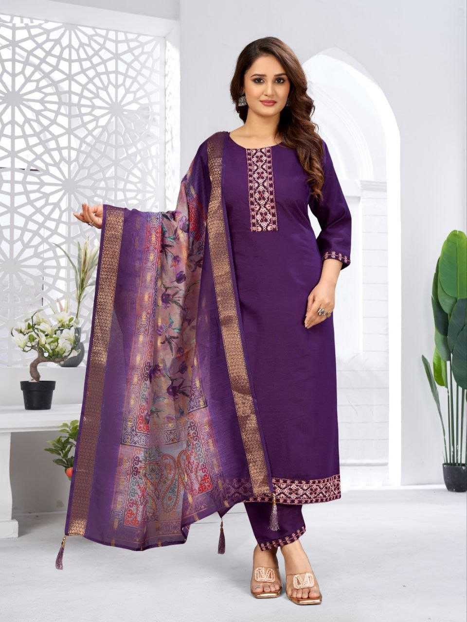 Ynf Viscose RIN193 HOOT Suits & Dresses Wedding Collections Festive Collections Wholesale Party wear suits Embroidered Suits Wedding guest dresses Manufacturer