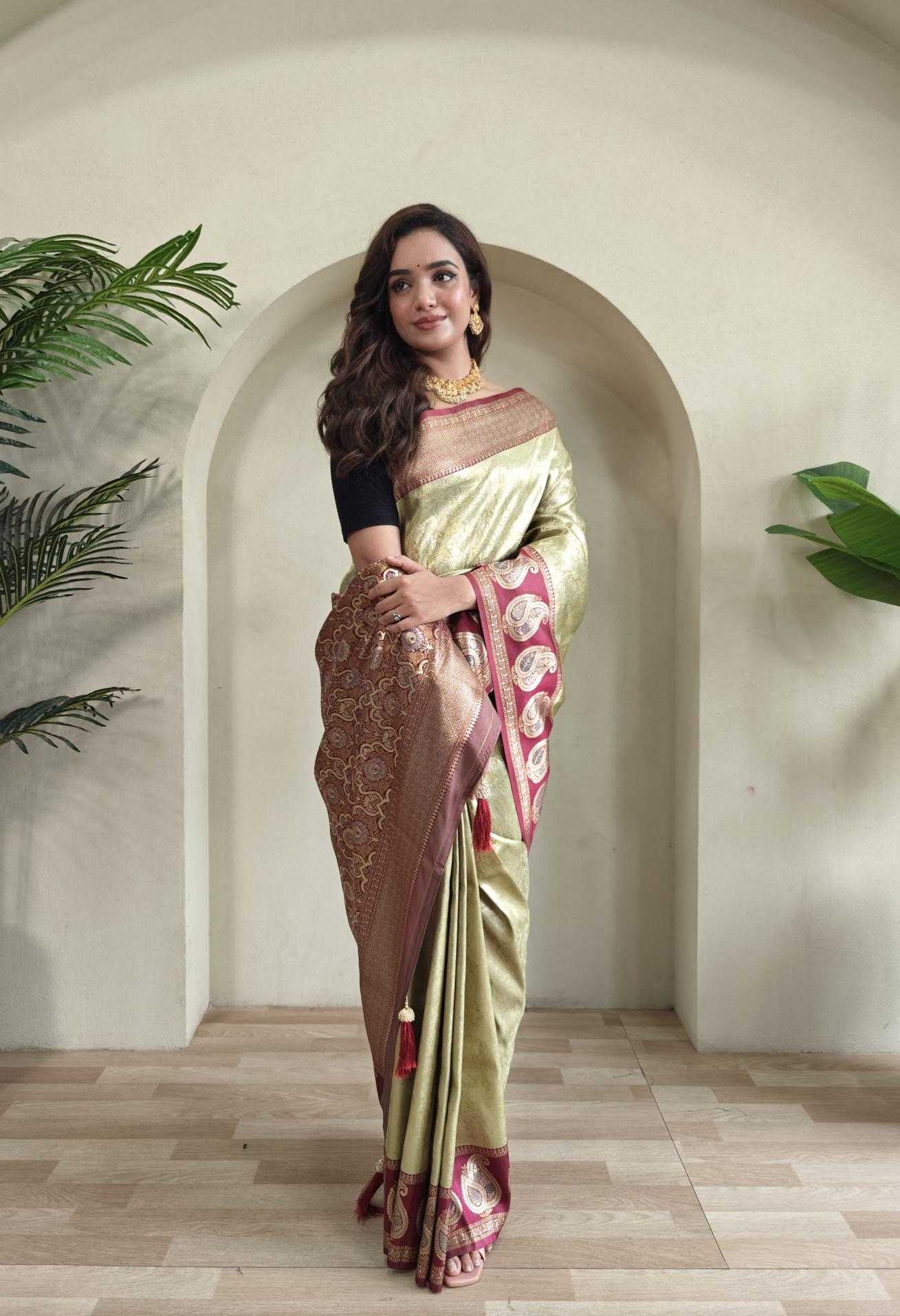 Ynf Zari Silk KESH249 Samisha Silk Sarees Wholesale Designer Silk Sarees Zari Border Silk Sarees Silk Sarees For Weddings Manufacturer